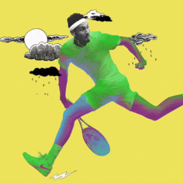 Nike Australian Open campaign visual